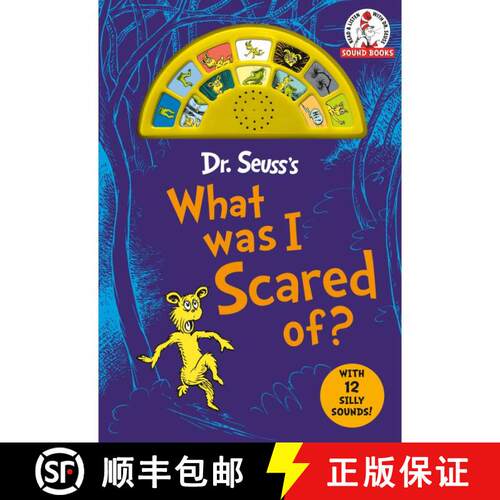 【3-4周达】Dr. Seuss's What Was I Scared Of? with 12 Silly Sounds!: An Interactive Read and Listen Book [9798217029877]