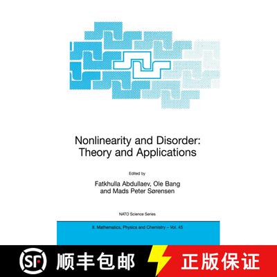 【3-4周达】Nonlinearity and Disorder: Theory and Applications: Theory and Applications [9781402001918]