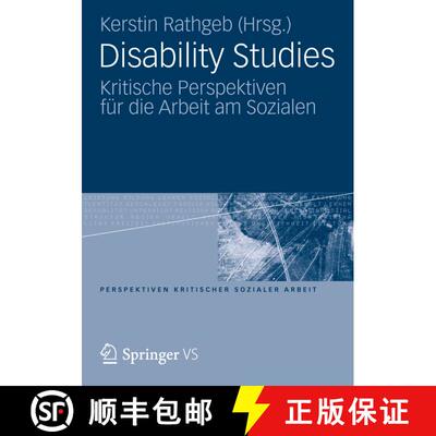 【3-4周达】Disability Studies : Kritische Perspektiven für die Arbeit am Sozialen [9783531181776]