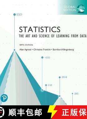 【3-4周达】Statistics: The Art and Science of Learning from Data, Global Edition [9781292444765]