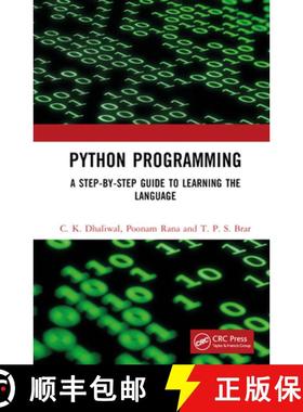【3-4周达】Python Programming: A Step-by-Step Guide to Learning the Language [9781032646558]