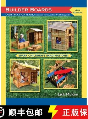 【3-4周达】BUILDER BOARDS, Construction plans, Community service and the World's Largest Set: CONSTRU... [9781884894602]