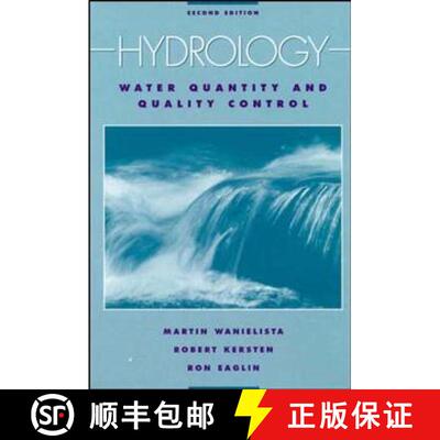 【3-4周达】Hydrology: Water Quantity And Quality Control, 2Nd Edition [Wiley土木工程] [9780471072591]