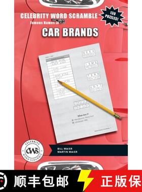 预订 Celebrity Word Scramble Famous Names in Car Brands [9798990963061]