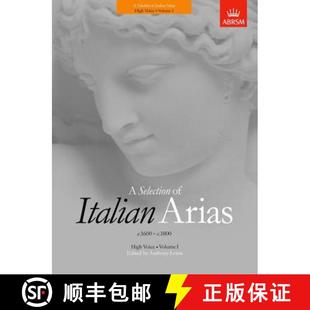 Selection 9781854722393 Voice 1800 4周达 Volume Italian High Arias 1600