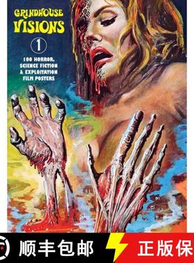 【3-4周达】Grindhouse Visions 1: 100 Horror, Science Fiction & Exploitation Film Posters [9781917285360]