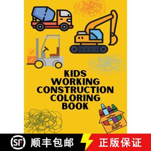 for 4周达 Construction Working Book Machines Young and Kids Rigs Trucks 9781088196922 Builders Coloring