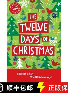 【3-4周达】Pocket Posh Christmas Word Roundup 4: 100 Puzzles the Twelve Days of Christmas [9781449451998]