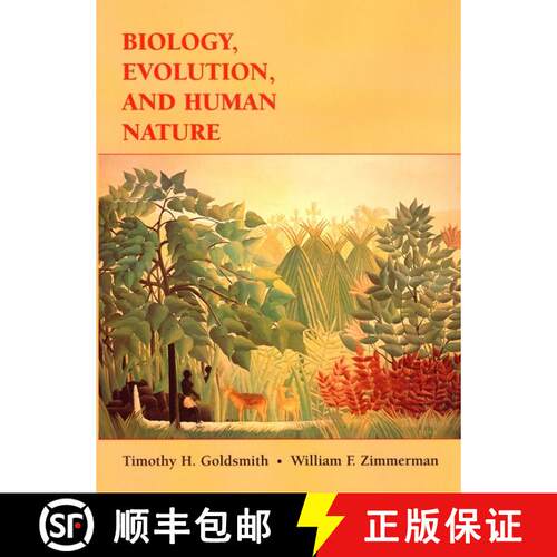 【3-4周达】精装 Biology, Evolution, And Human Nature [Wiley生命科学] [9780471182191]