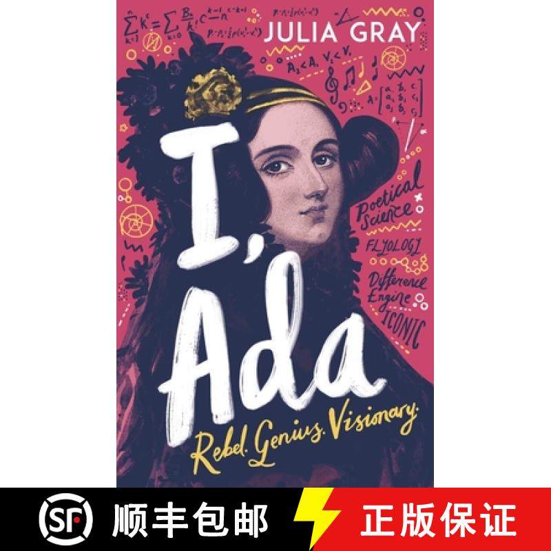 【3-4周达】I, ADA: ADA Lovelace: Rebel. Genius. Visionary [9781839130076]