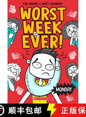 【3-4周达】Monday (Worst Week Ever #1): Volume 1 [9781338857542]