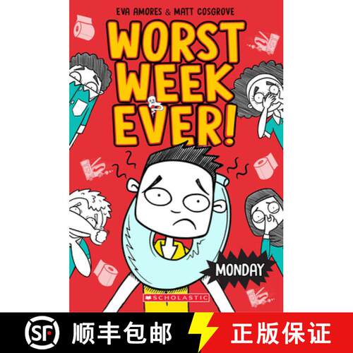 【3-4周达】Monday (Worst Week Ever #1): Volume 1 [9781338857542]