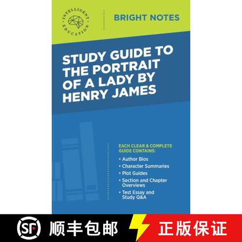 【3-4周达】Study Guide to The Portrait of a Lady by Henry James [9781645421962]