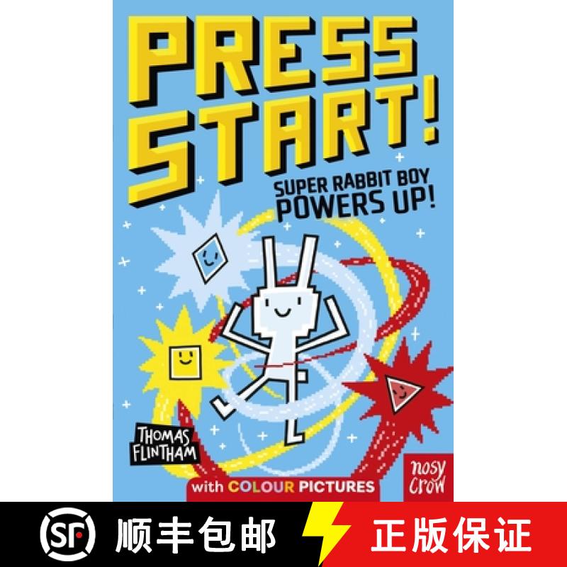 【3-4周达】Press Start! Super Rabbit Boy Powers Up! [9781839949227]