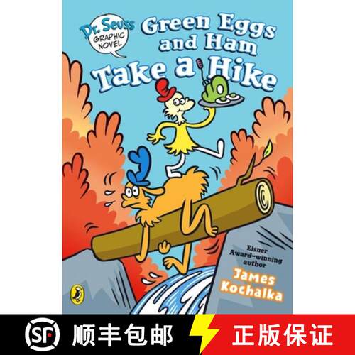 【3-4周达】Dr. Seuss Graphic Novel: Green Eggs and Ham Take a Hike : A Green Eggs and Ham Story [9780241742518]