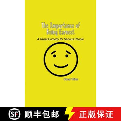 【3-4周达】The Importance of Being Earnest: A Trivial Comedy for Serious People [9781774815090]
