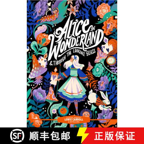 【3-4周达】精装 Classic Starts (R): Alice in Wonderland & Through the Looking-Glass [9781454948377]