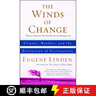 【3-4周达】The Winds of Change: Climate, Weather, and the Destruction of Civilizations [9780684863535]