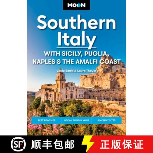 【3-4周达】Moon Southern Italy: With Sicily, Puglia, Naples & the Amalfi Coast: Best Beaches, Local F... [9798886470949]