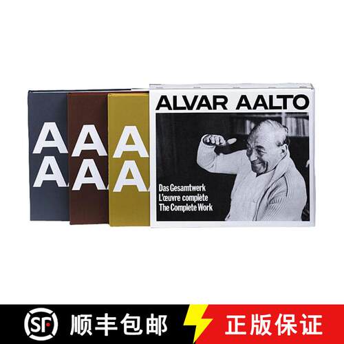 【3-4周达】精装 Alvar Aalto - Das Gesamtwerk / L'oeuvre complete / The Complete Work: Complete Works [9783764355173]