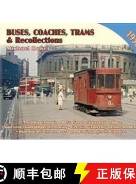 【3-4周达】Buses, Coaches Trams & Recollections 1956 [9781857945287]