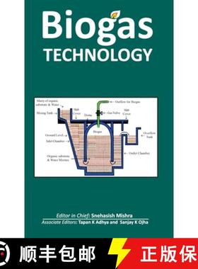 【3-4周达】Biogas Technology (Co-Published With CRC Press,UK) [9789387973527]