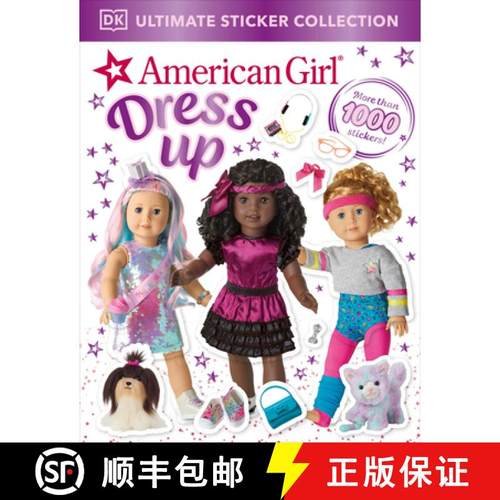 【3-4周达】American Girl Dress Up Ultimate Sticker Collection [9780744073775]