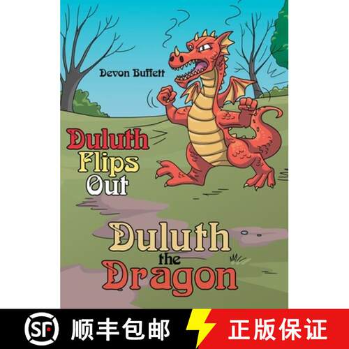 【3-4周达】精装 Duluth the Dragon: Duluth Flips Out [9781480891081]