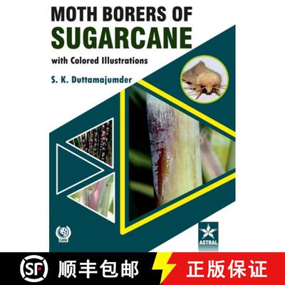 【3-4周达】精装 Moth Borers of Sugarcane with Colored IIIustrations [9789390371617]
