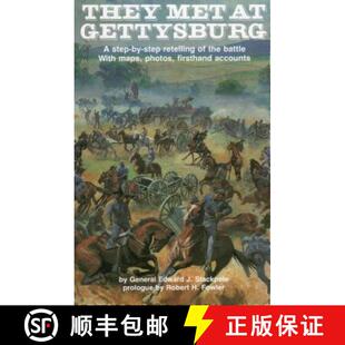 with Battle Photos Step Retelling the Gettysburg 9780811720892 Firsthan... They 4周达 Met Maps