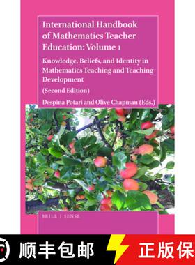 预订 International Handbook of Mathematics Teacher Education: Volume 1: Knowledge, Beliefs, and Ident... [9789004418851]