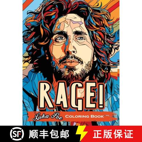 预订 Rage!: A Coloring Book Revolutionary Sounds Unleashed- An Artistic Journey Through Activism and ... [9788367484572]