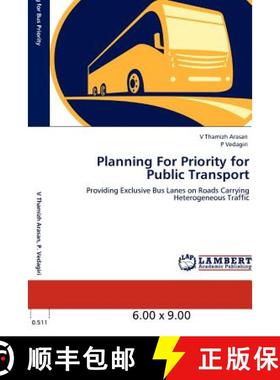 预订 Planning for Priority for Public Transport [9783848409945]