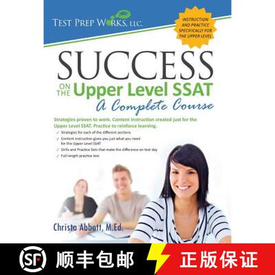 【3-4周达】Success on the Upper Level SSAT [9781680590012]