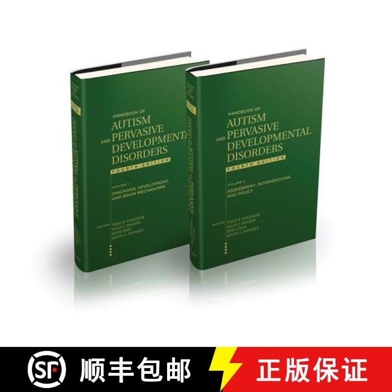 【3-4周达】Handbook of Autism and Pervasive Developmental Disorders, Fourth Edition SET: 2 Volume Set [9781118140680]