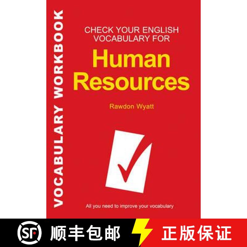 【3-4周达】Check Your English Vocabulary for Human Resources: All you need to pass your exams [9781408141014]