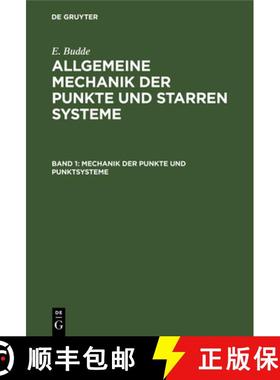 预订 Mechanik der Punkte und Punktsysteme [9783111236391]