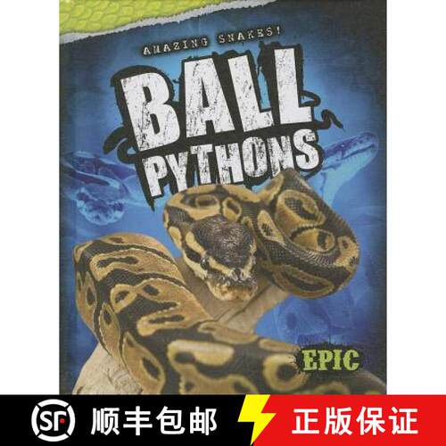 【3-4周达】精装 Ball Pythons [9781626170889]