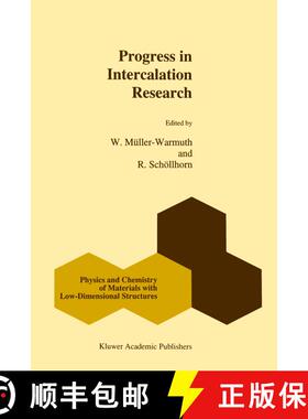 【3-4周达】Progress in Intercalation Research [9789401043854]