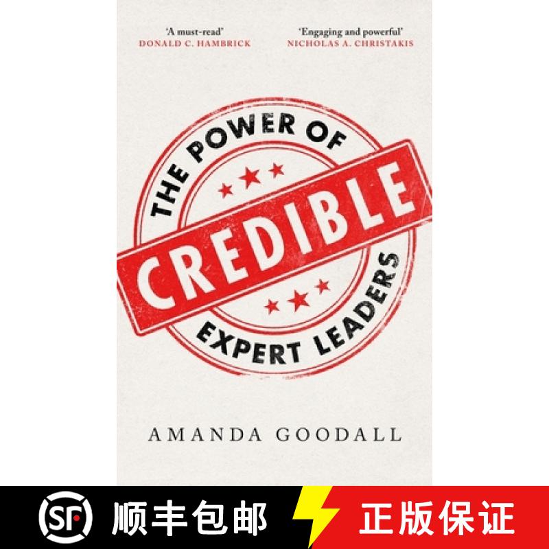 【3-4周达】Credible : The Power of Expert Leaders [9781529365214]