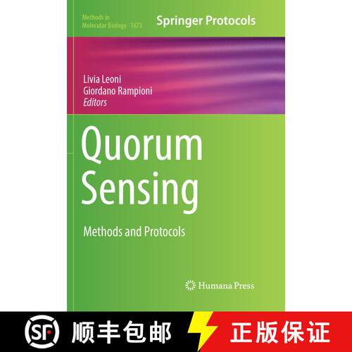【3-4周达】Quorum Sensing: Methods and Protocols (Softcover reprint of the original 1st ed. 2018) [9781493984480]