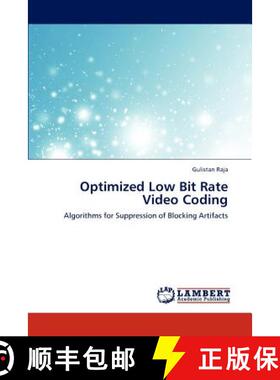 预订 Optimized Low Bit Rate Video Coding [9783845440910]