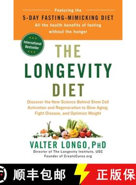 【3-4周达】The Longevity Diet: Discover the New Science Behind Stem Cell Activation and Regeneration ... [9780525534075]