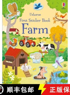 预订 First Sticker Book Farm [9781805075271]