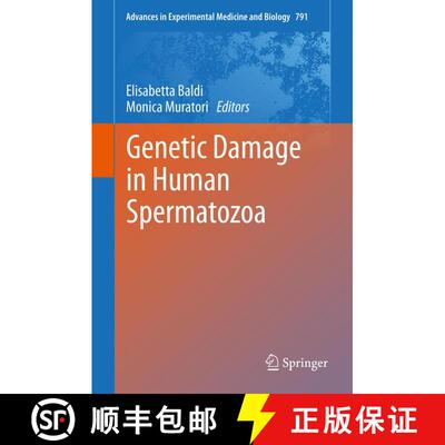【3-4周达】精装 Genetic Damage in Human Spermatozoa [9781461477822]