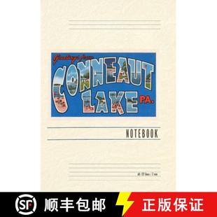 Greetings 4周达 Lined Pennsylvania 9798385444212 Conneaut from Notebook Vintage Lake