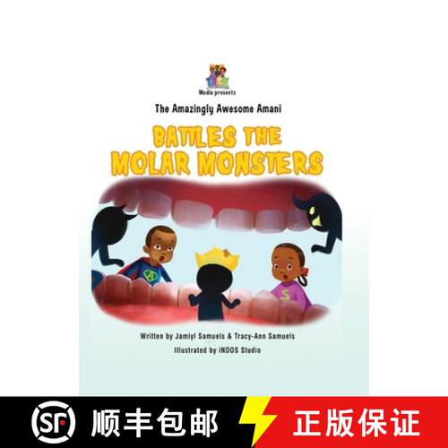 【3-4周达】精装 The Amazingly Awesome Amani Battles the Molar Monsters (BCBW edition) [9798218171230]