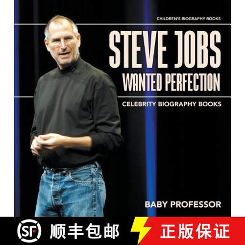 【3-4周达】Steve Jobs Wanted Perfection - Celebrity Biography Books | Children's Biography Books [9781541914070]