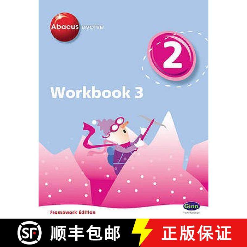 【3-4周达】Abacus Evolve Y2/P3 Workbook 3 Pack of 8 Framwork Edition [9780602575083]