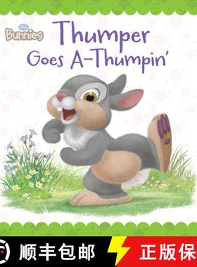 【3-4周达】Disney Bunnies: Thumper Goes AThumpin' [9781484709603]